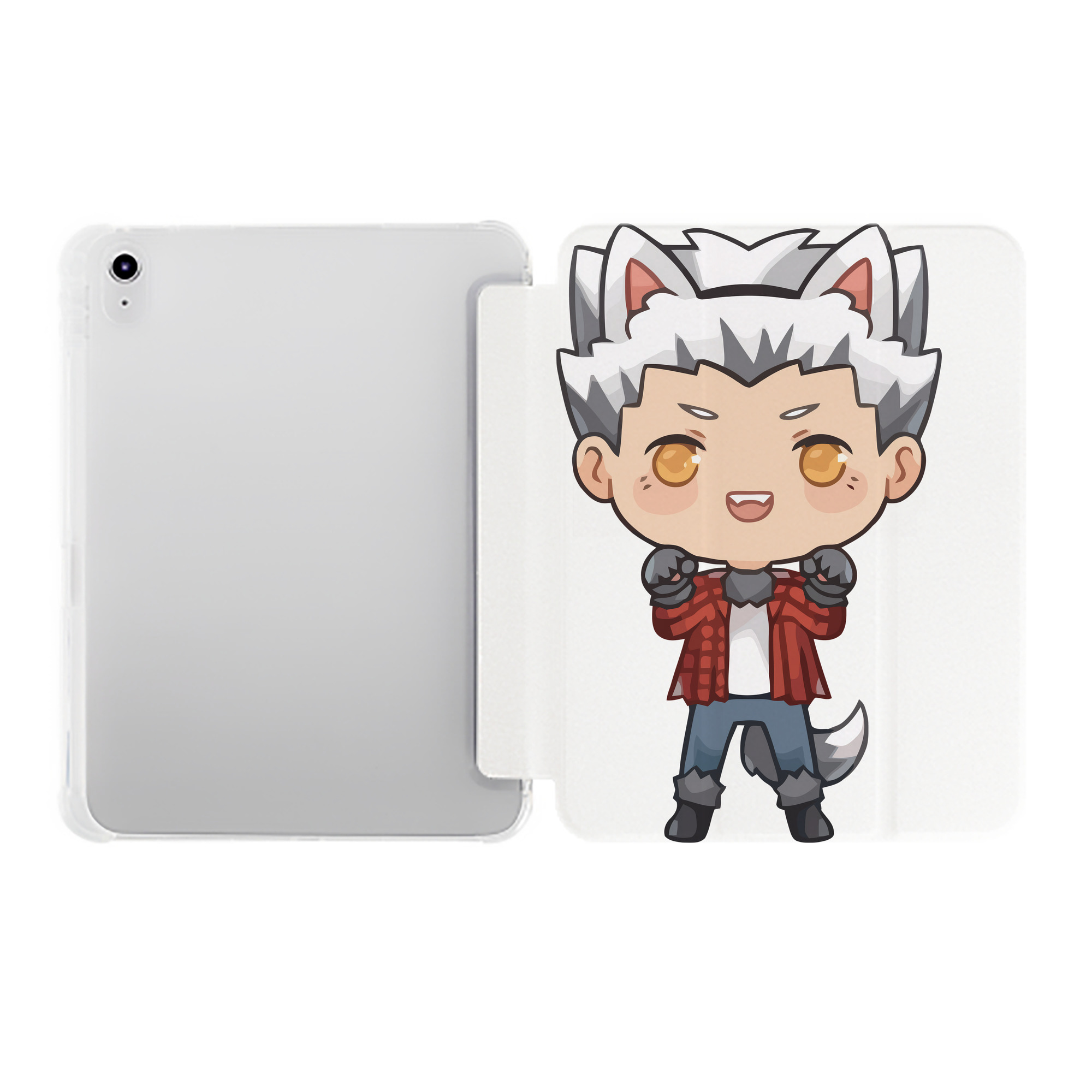 （画像用） ハイキュー!! Haikyu!! IPad ケース ペン収納付き 三つ折りスタンド PUレザー×シリコン 対応機種9.5/10.5/10.9インチ